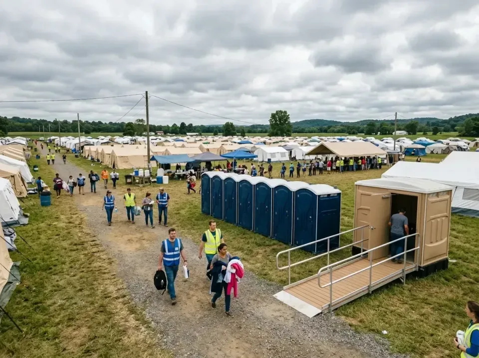 disaster-relief-camp-restrooms-010 — frequently asked questions, Dumpster & Portable Bathrooms Rental in Cloverdale, IN